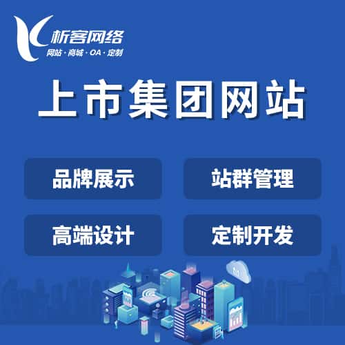 洛阳上市集团网站定制